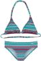 Buffalo Triangelbikini Lux Kids met abstracte print - Thumbnail 1
