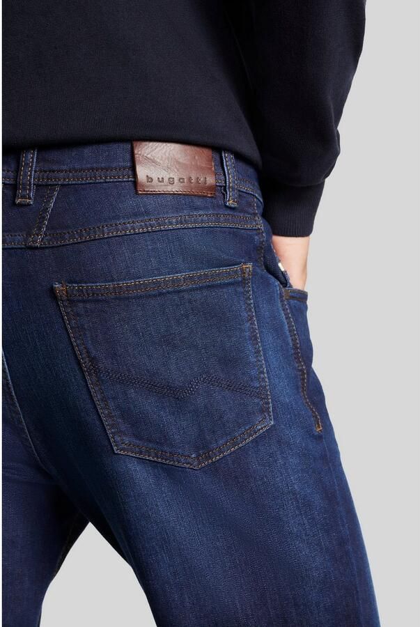 Bugatti 5-pocket jeans Band met riemlussen en zip-fly - Foto 3