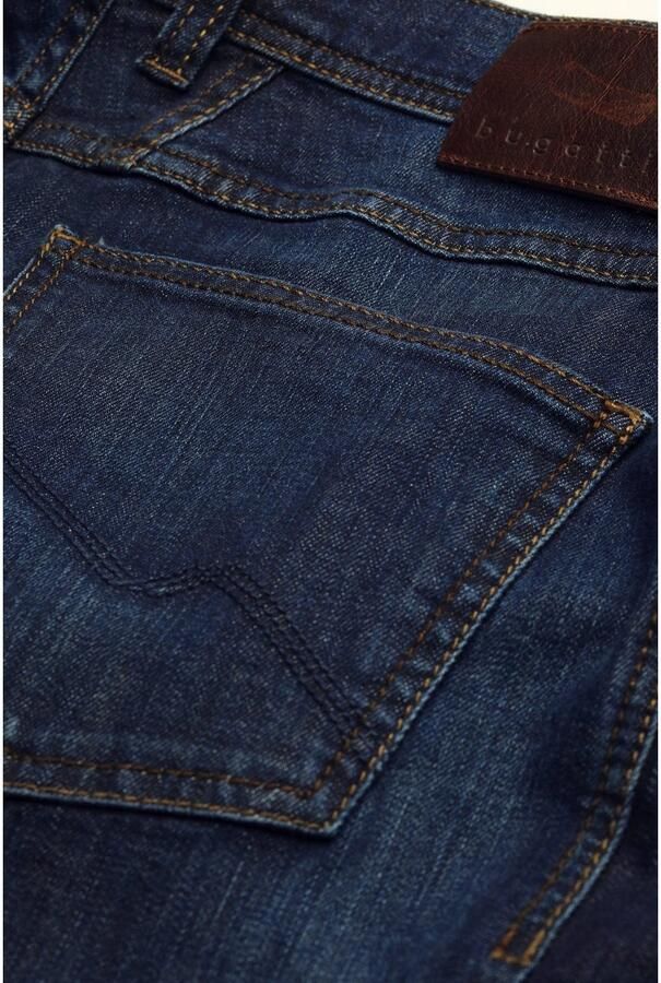 Bugatti 5-pocket jeans Band met riemlussen en zip-fly - Foto 2