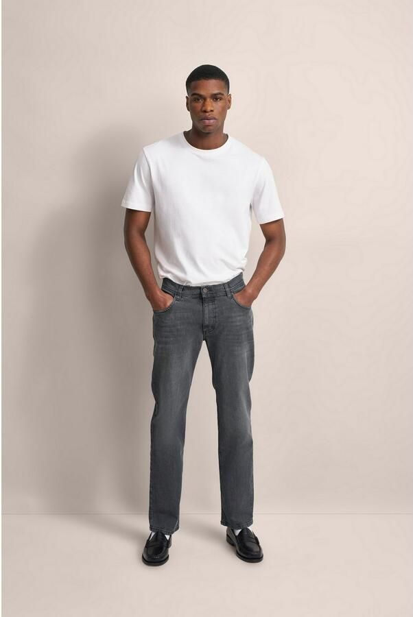 Bugatti 5-pocket jeans Band met riemlussen en zip-fly - Foto 5