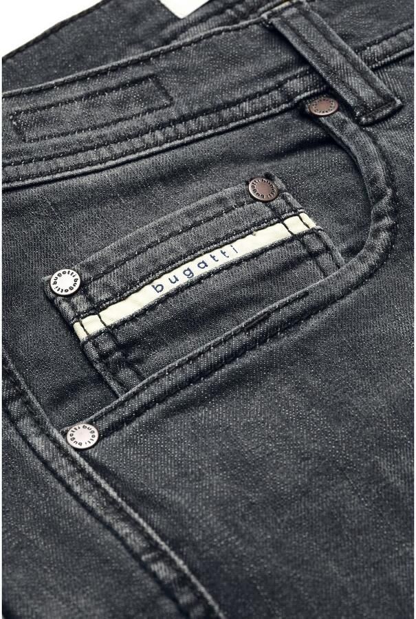 Bugatti 5-pocket jeans Band met riemlussen en zip-fly - Foto 2