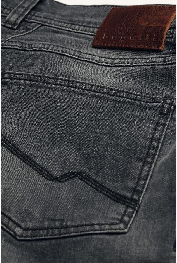 Bugatti 5-pocket jeans Band met riemlussen en zip-fly - Foto 3