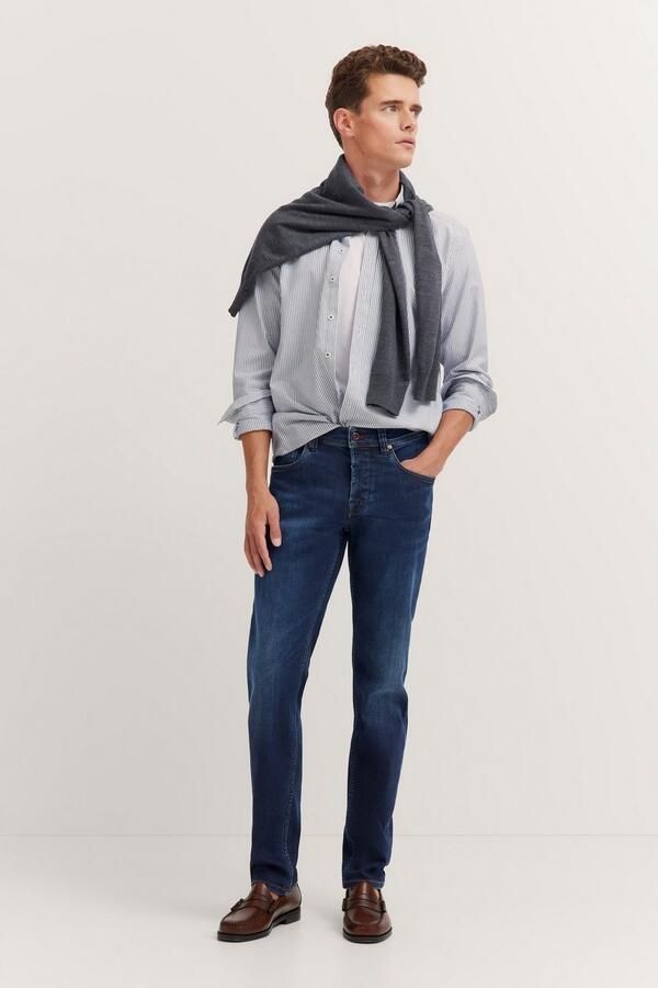 Bugatti 5-pocket jeans met stretchfunctie - Foto 6