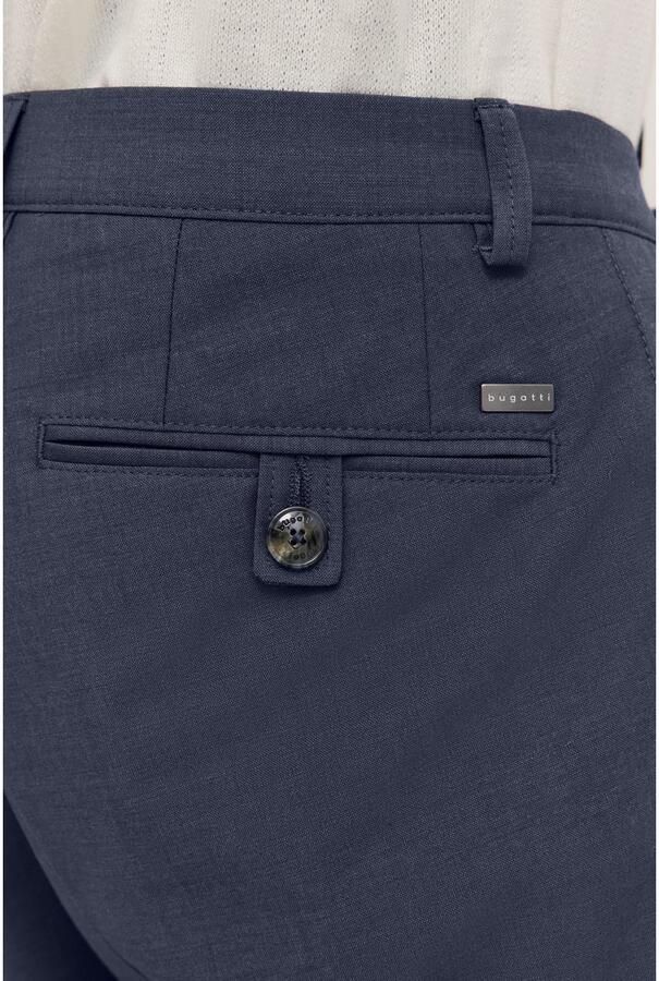 Bugatti Bandplooibroek met stretch en tailleplooien - Foto 2