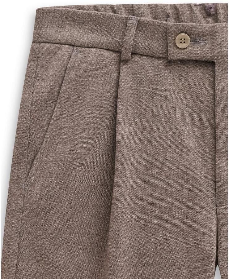 Bugatti Bandplooibroek Tapered fit met flexcity jersey stretch