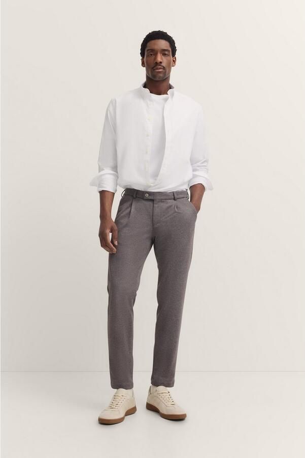 Bugatti Bandplooibroek Tapered fit met flexcity jersey stretch - Foto 4