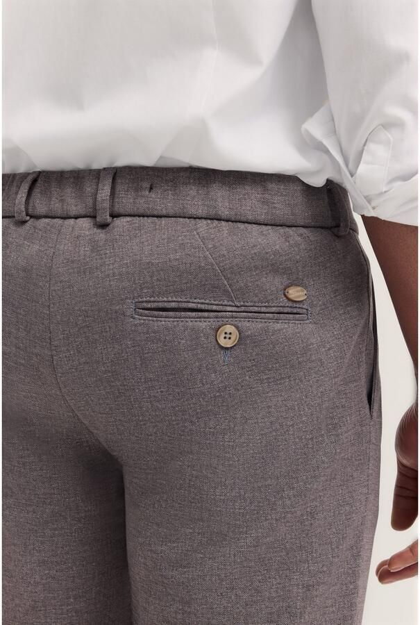 Bugatti Bandplooibroek Tapered fit met flexcity jersey stretch - Foto 3