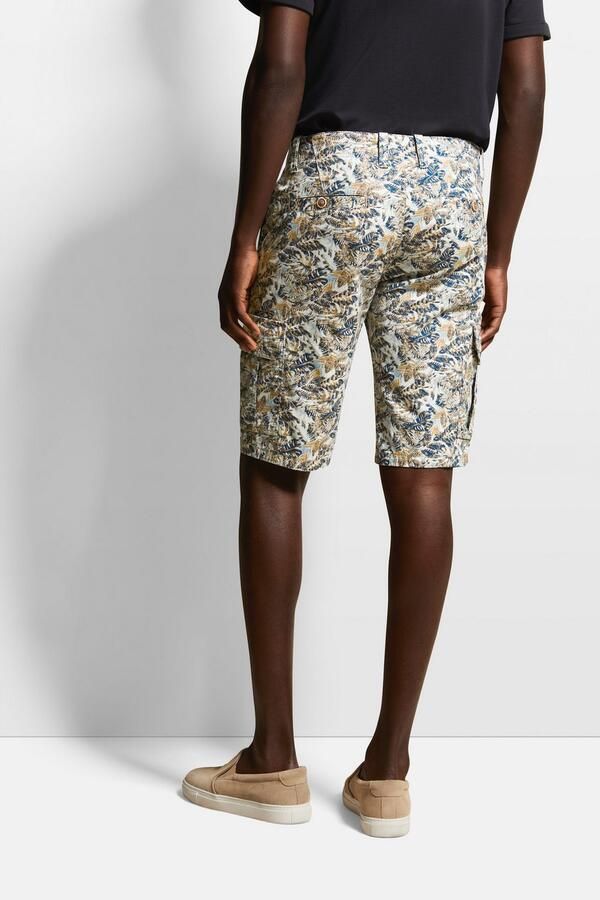 Bugatti Bermuda met grafische all-over print - Foto 5