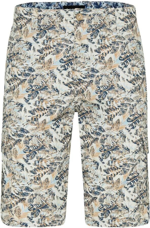 Bugatti Bermuda met grafische all-over print - Foto 6