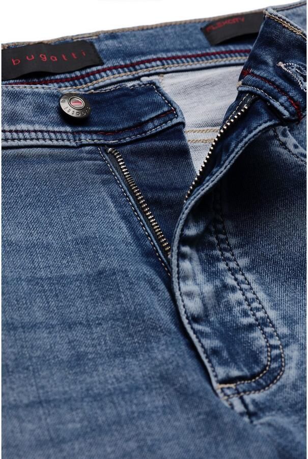 Bugatti Korte jeans met steekzakken - Foto 4