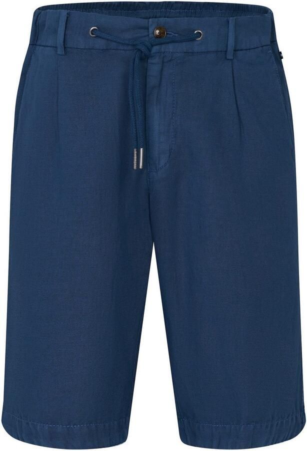 Bugatti Bermuda van linnen-katoenmix - Foto 2