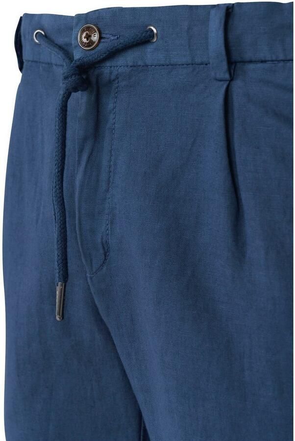 Bugatti Bermuda van linnen-katoenmix - Foto 3