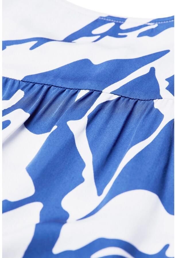 Bugatti Blouse met korte mouwen met afhangende schouders - Foto 3