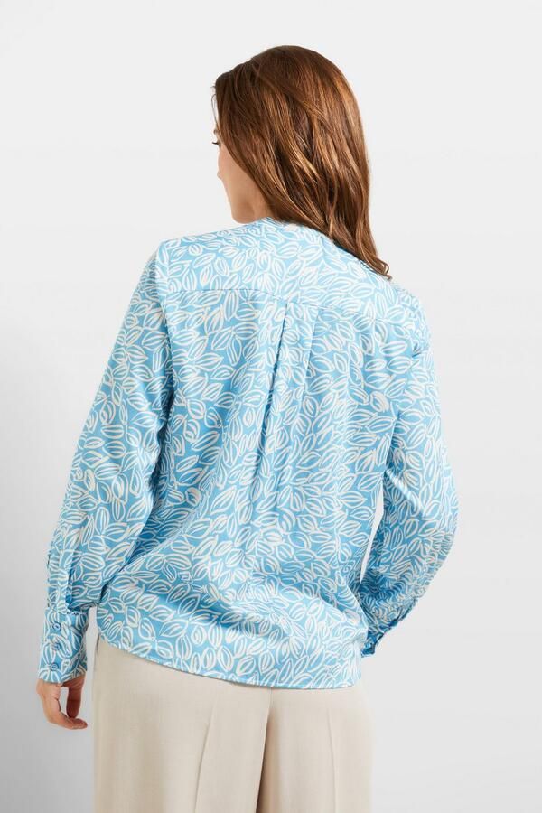 Bugatti Blouse met lange mouwen met een ronde hals - Foto 4