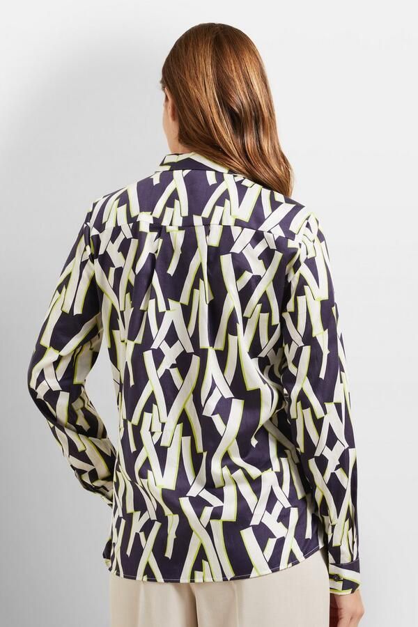 Bugatti Blouse met lange mouwen met overhemdkraag - Foto 4