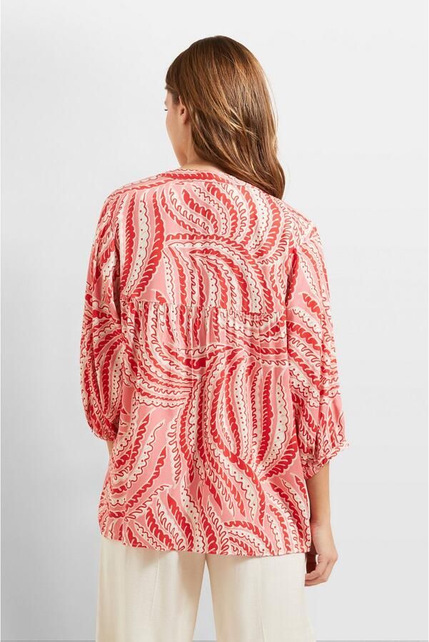 Bugatti Blouse met lange mouwen met paisleyprint - Foto 4