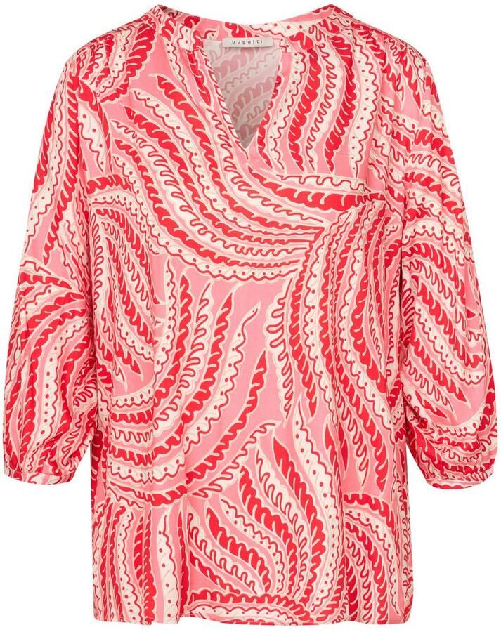 Bugatti Blouse met lange mouwen met paisleyprint