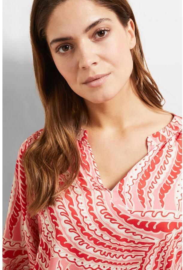 Bugatti Blouse met lange mouwen met paisleyprint - Foto 3