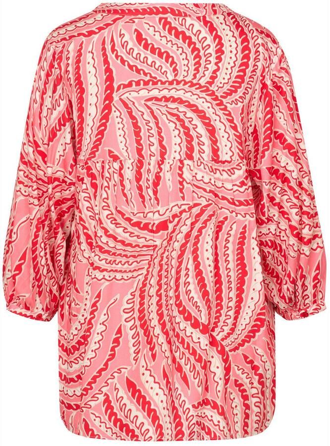 Bugatti Blouse met lange mouwen met paisleyprint - Foto 2