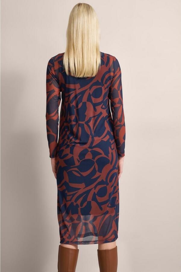 Bugatti Blousejurk met een ronde hals - Foto 2