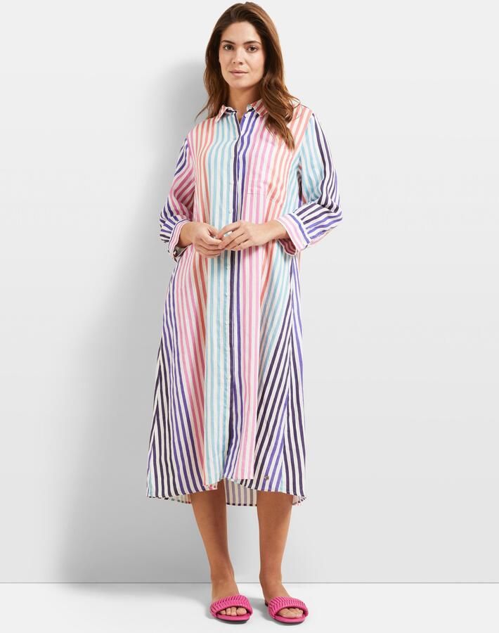 Bugatti Blousejurk met stijlvolle streepcombinatie - Foto 7