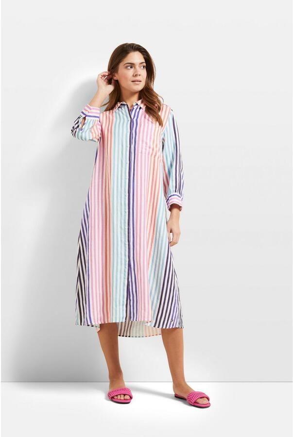 Bugatti Blousejurk met stijlvolle streepcombinatie - Foto 4