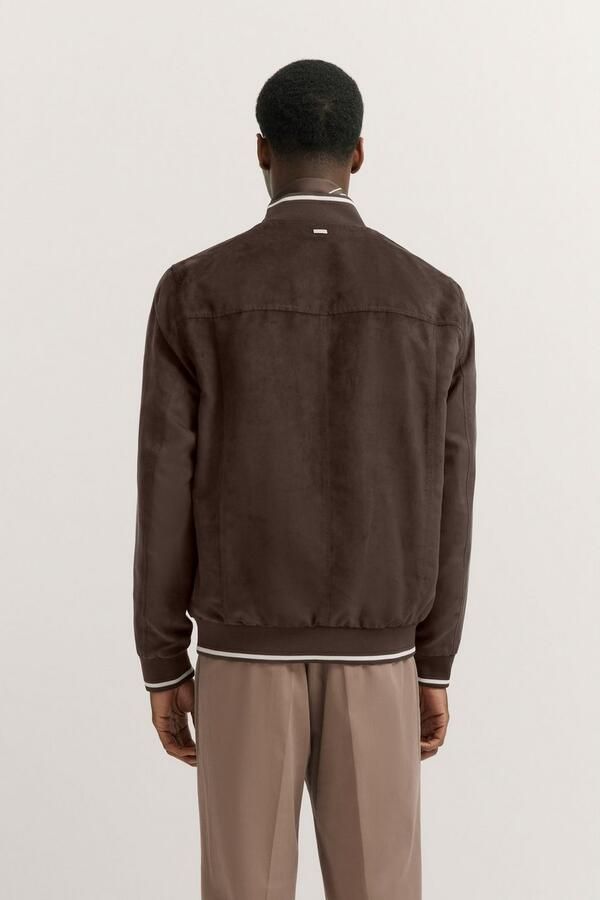 Bugatti Blouson van waterafstotend suede - Foto 7