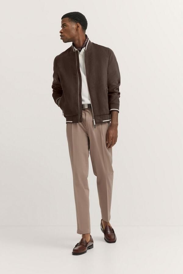 Bugatti Blouson van waterafstotend suede - Foto 8