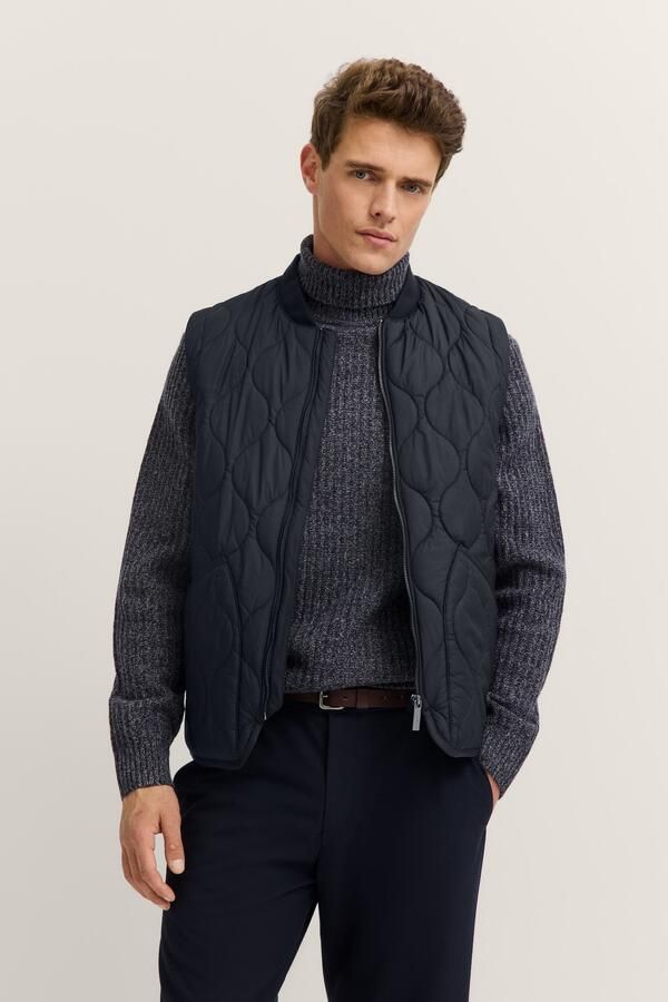 Bugatti Bodywarmer Airseries Regular Fit met golfstiksel - Foto 7