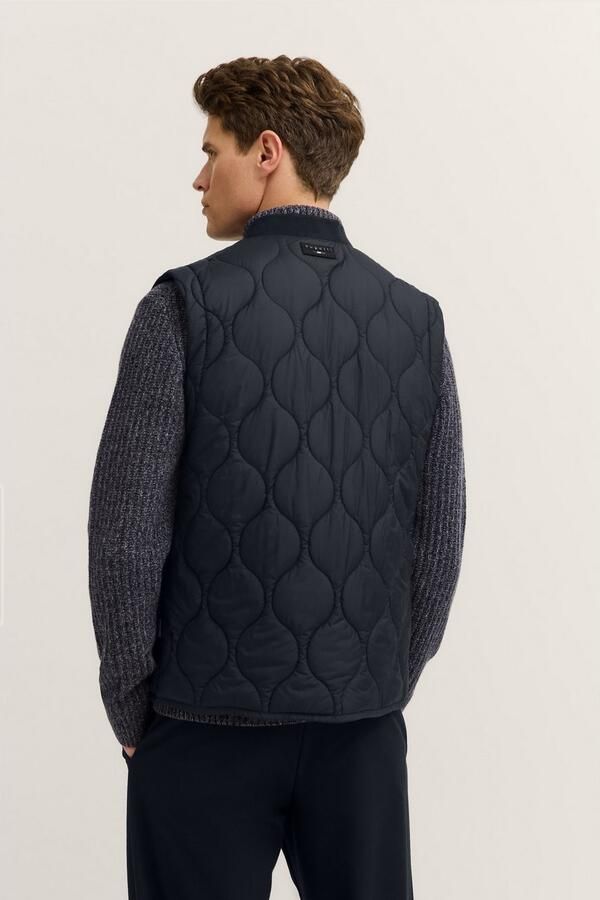 Bugatti Bodywarmer Airseries Regular Fit met golfstiksel - Foto 6