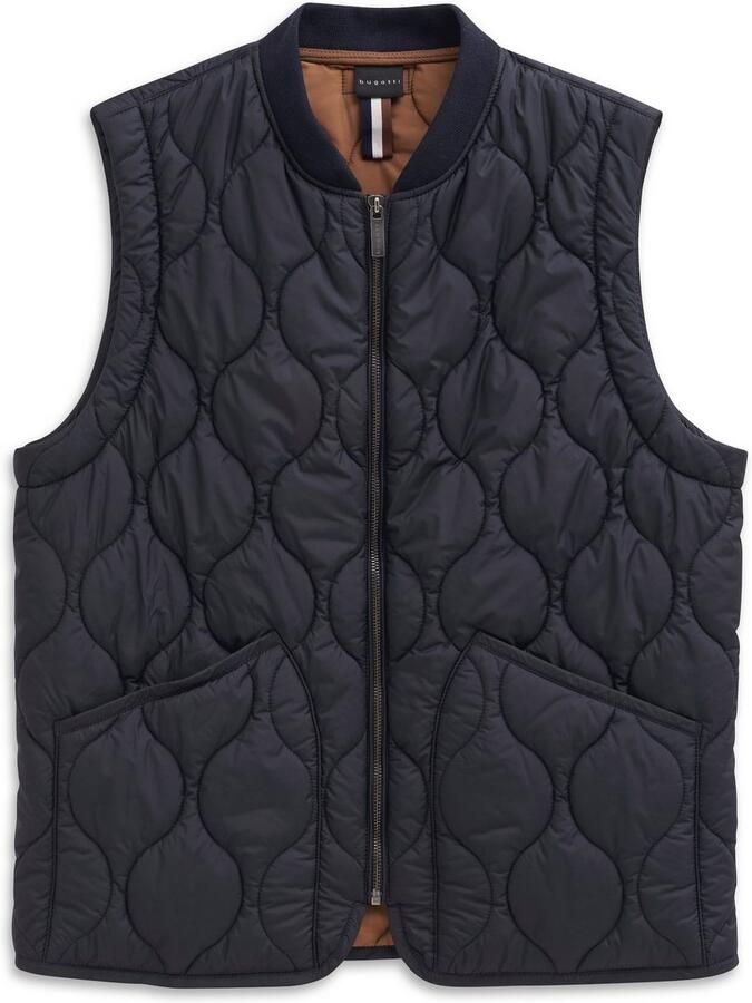 Bugatti Bodywarmer Airseries Regular Fit met golfstiksel - Foto 3