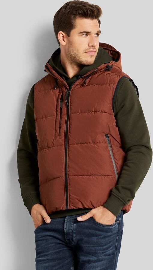 Bugatti Bodywarmer met afneembare capuchon - Foto 9