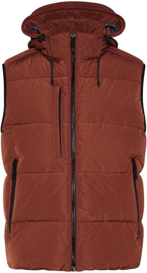 Bugatti Bodywarmer met afneembare capuchon - Foto 8