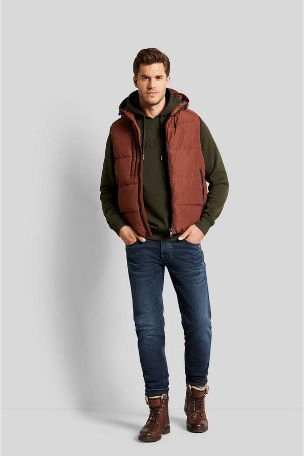 Bugatti Bodywarmer met afneembare capuchon - Foto 6