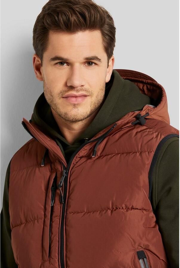 Bugatti Bodywarmer met afneembare capuchon - Foto 5