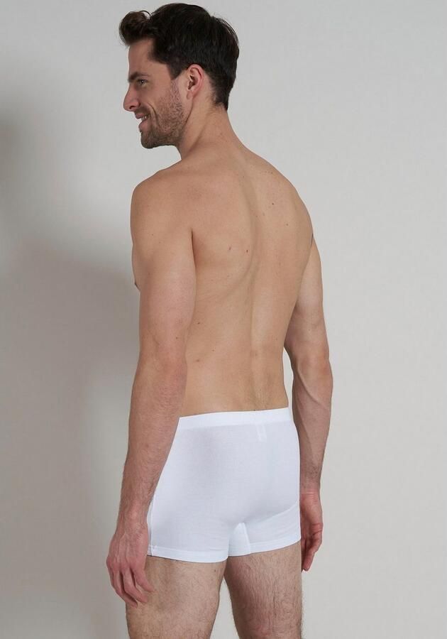 Bugatti Boxershort Livorno zacht basic smal ade d brede band katoenmix met logo (Set van 3) - Foto 4