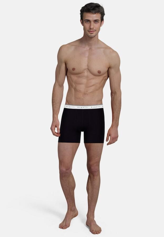 Bugatti Boxershort Pisa brede band met logo ade d katoenmix strak basic (Set van 3) - Foto 3