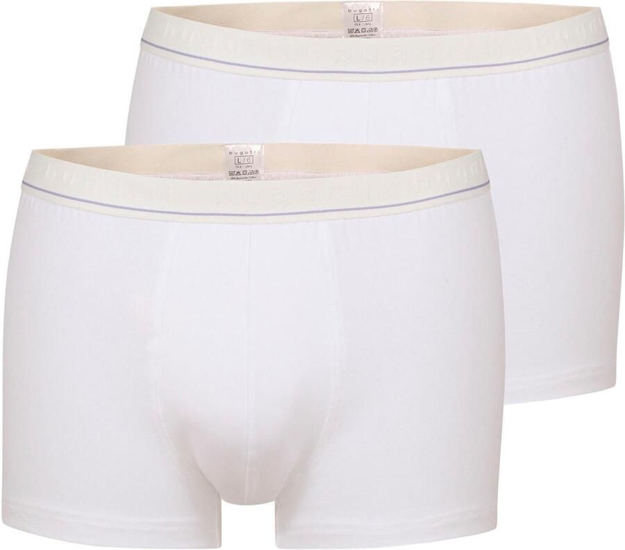 Bugatti Boxershort Rome zacht basic smal ade d brede band katoenmix (2 stuks Set van 2) - Foto 5