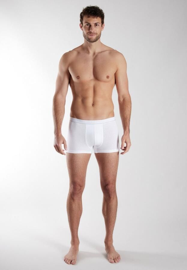 Bugatti Boxershort Rome zacht basic smal ade d brede band katoenmix (2 stuks Set van 2) - Foto 4