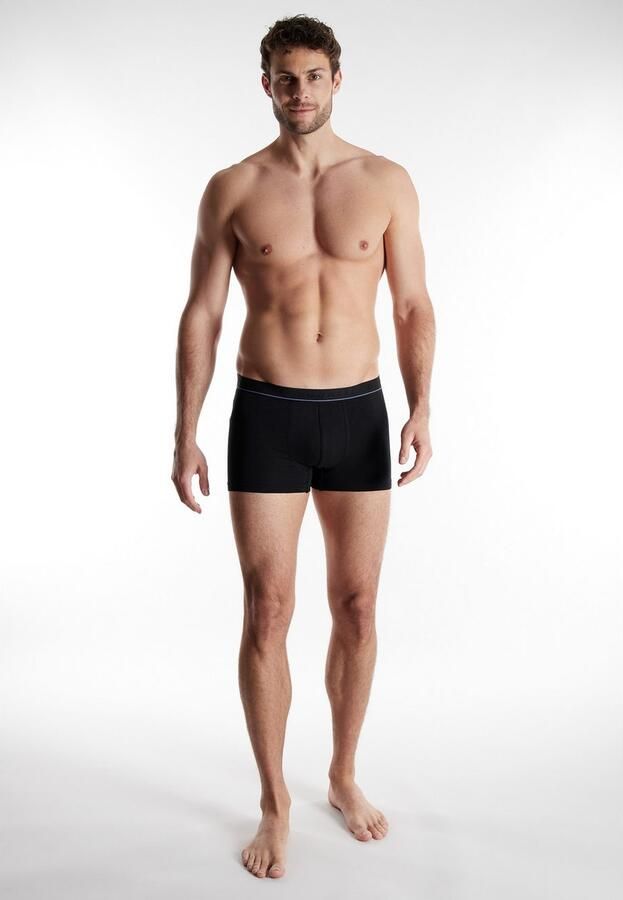 Bugatti Boxershort Rome zacht basic smal ade d brede band katoenmix (2 stuks Set van 2) - Foto 3