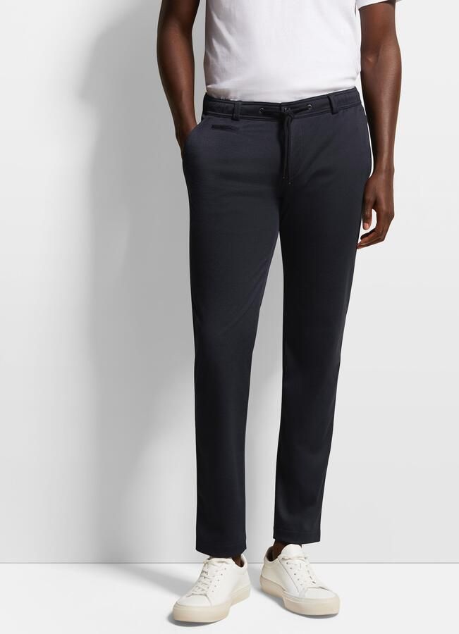 Bugatti Slim fit stoffen broek met paspelzak - Foto 6