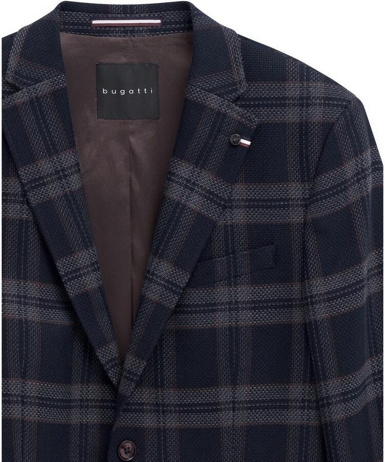 Bugatti Colbert MODERN FIT met stretchvoering & glencheck - Foto 2