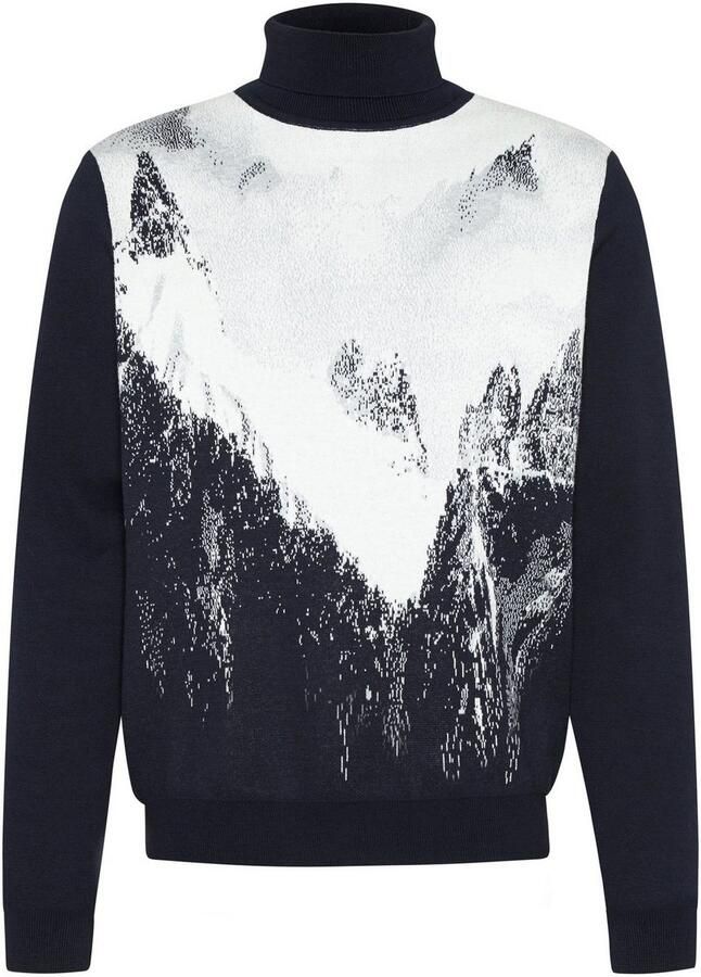 Bugatti Coltrui met winterse bergmotief