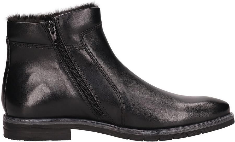 Bugatti Cowboylaarsjes Enkellaars zakelijke schoen met warmvoering en ritssluiting - Foto 2