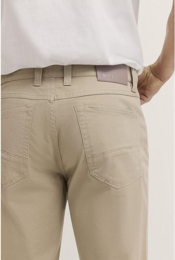 Bugatti Five-pocketsbroek met stretchfunctie