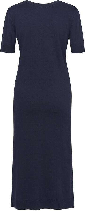 Bugatti Gebreide jurk met zijsplitten - Foto 3