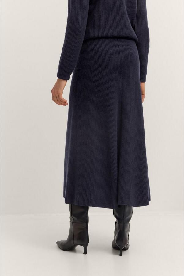 Bugatti Gebreide rok Kaschmir-Mix zacht warm en elegant - Foto 3