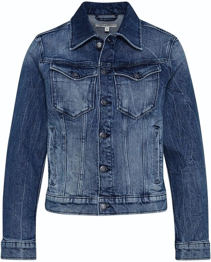 Bugatti Jeansjack in gebruikte look