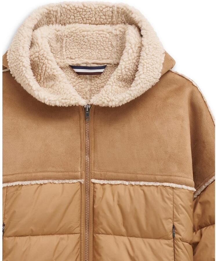 Bugatti Kort jack Regular fit met capuchon en imitatiebont - Foto 3