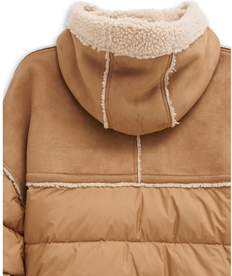 Bugatti Kort jack Regular fit met capuchon en imitatiebont - Foto 2